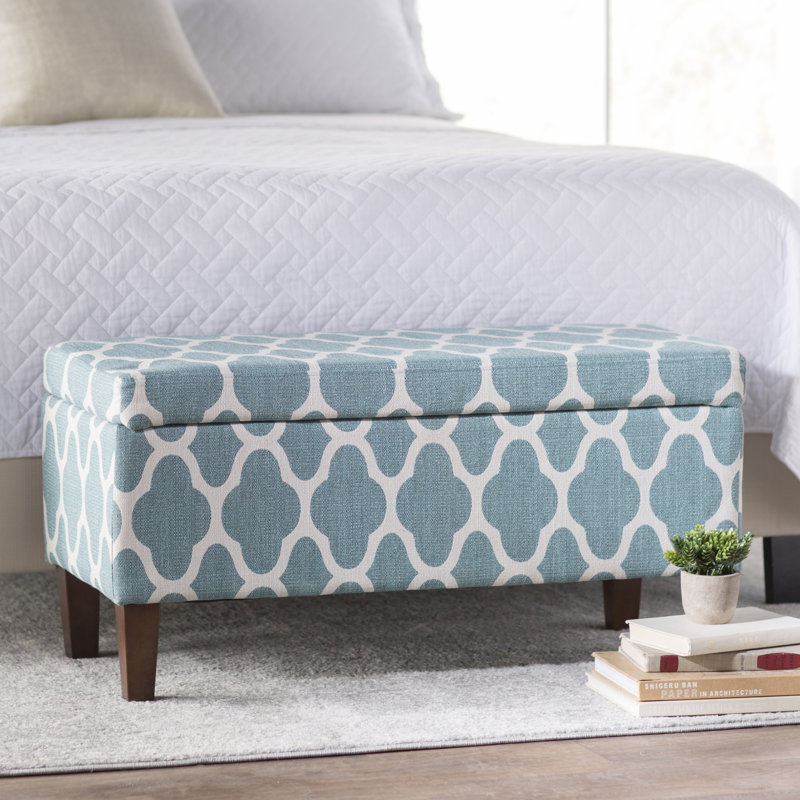 Rosdorf Park Ellianna Upholstered Flip Top Storage Bench & Reviews
